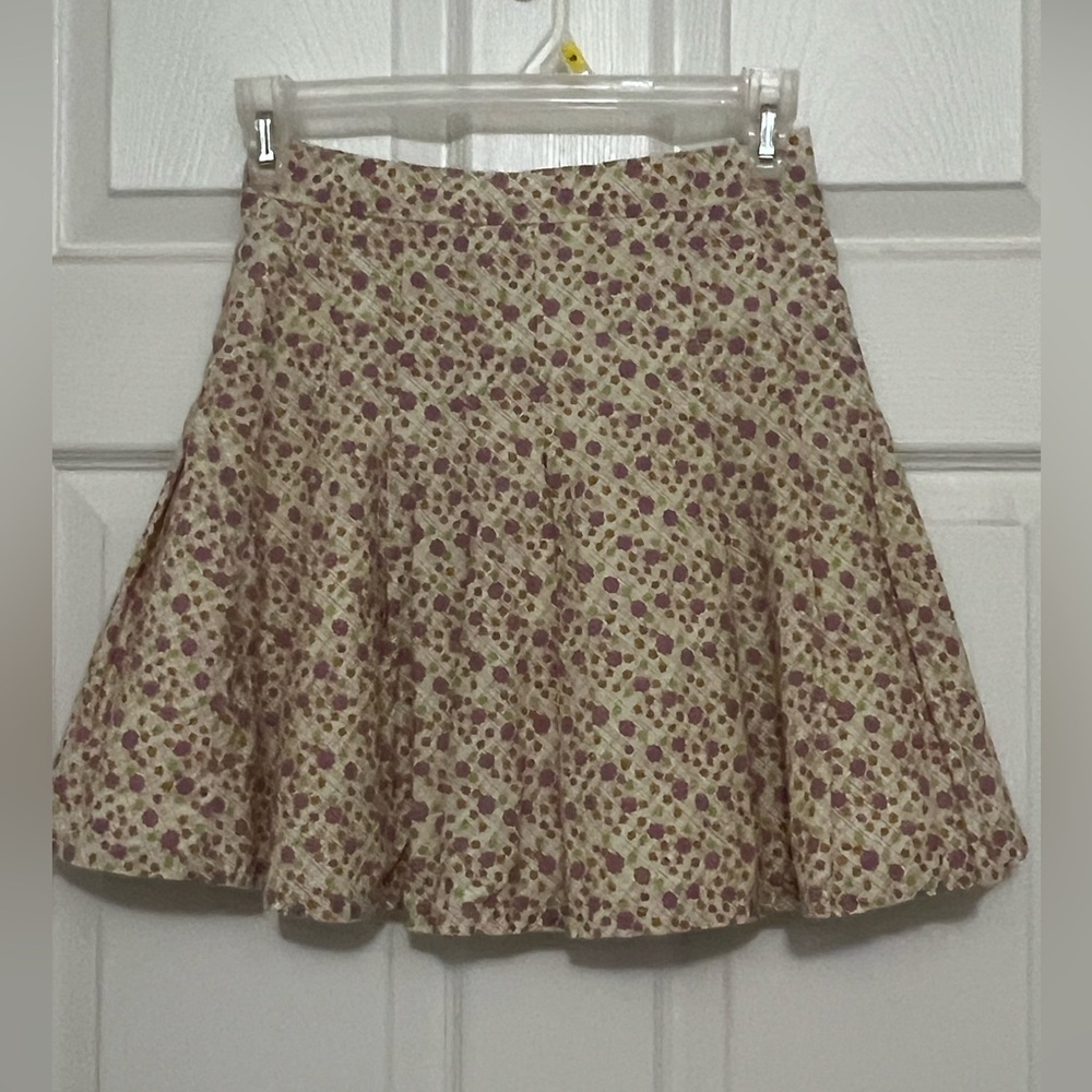 American Girl floral skirt size 10